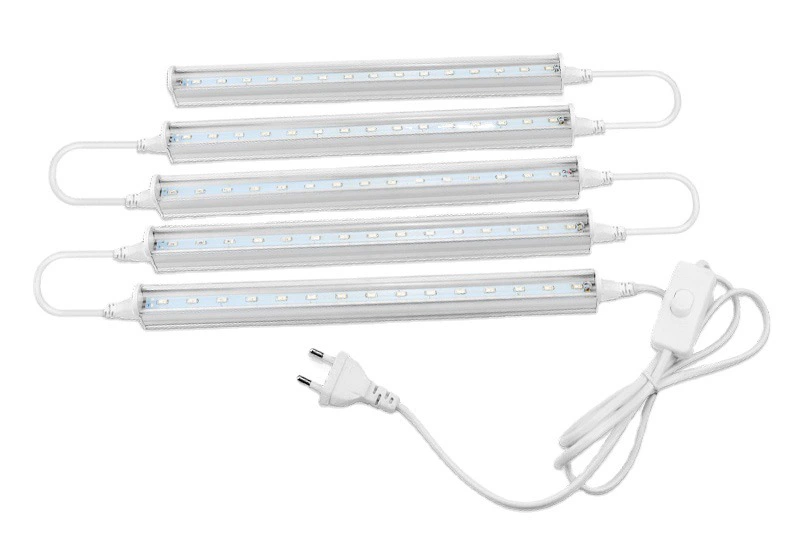 Фиолетовая ботаническая лампа роста лампа мясистая зеленая посадка листья зеленая растительная лампа T5 растительная лампа роста растений T5 лампа роста