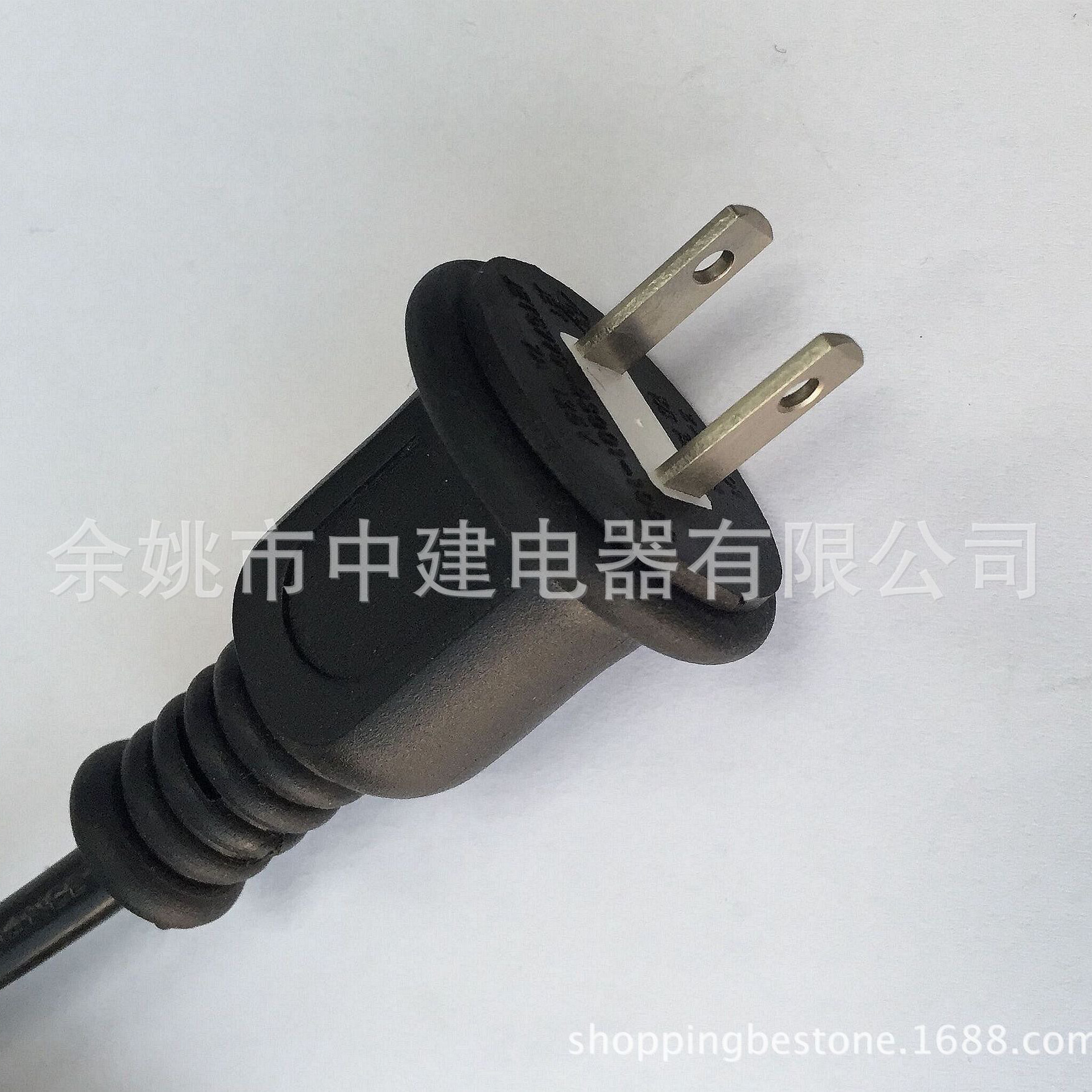 100%正品PSE认证日本防雨型电源线 日规日标两芯防水插头电源线