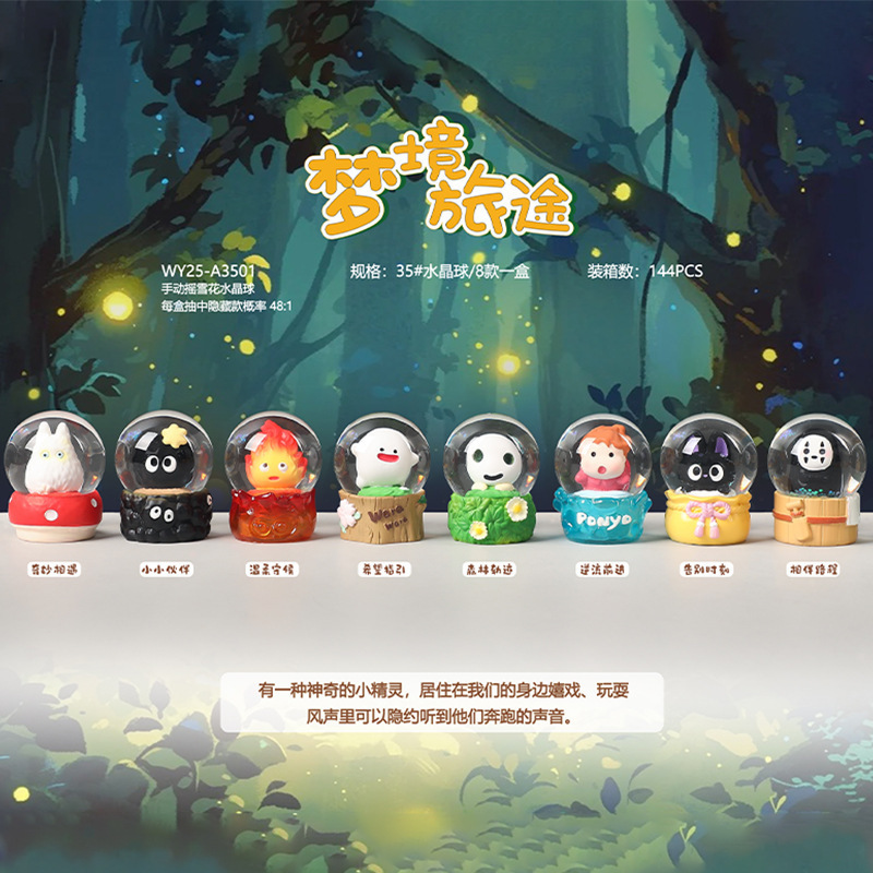 卡通手办奇幻之旅盲盒动漫周边送女朋友礼物潮玩桌面树脂摆件批发|undefined