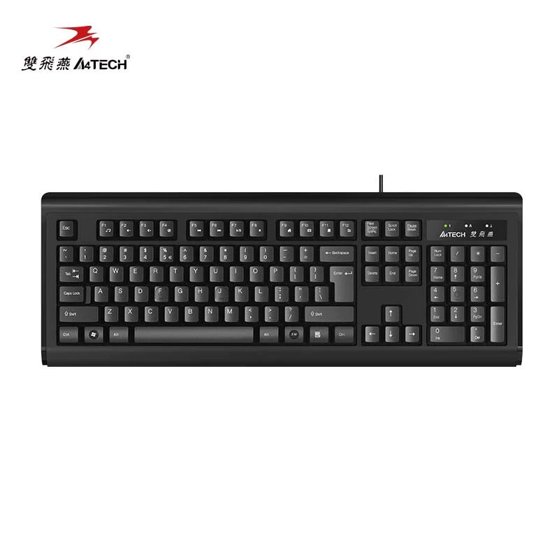 Подходящая проводная двухмыльная KB-8A USB клавиатура офисные типы для специальных настольных компьютеров ноутбуков