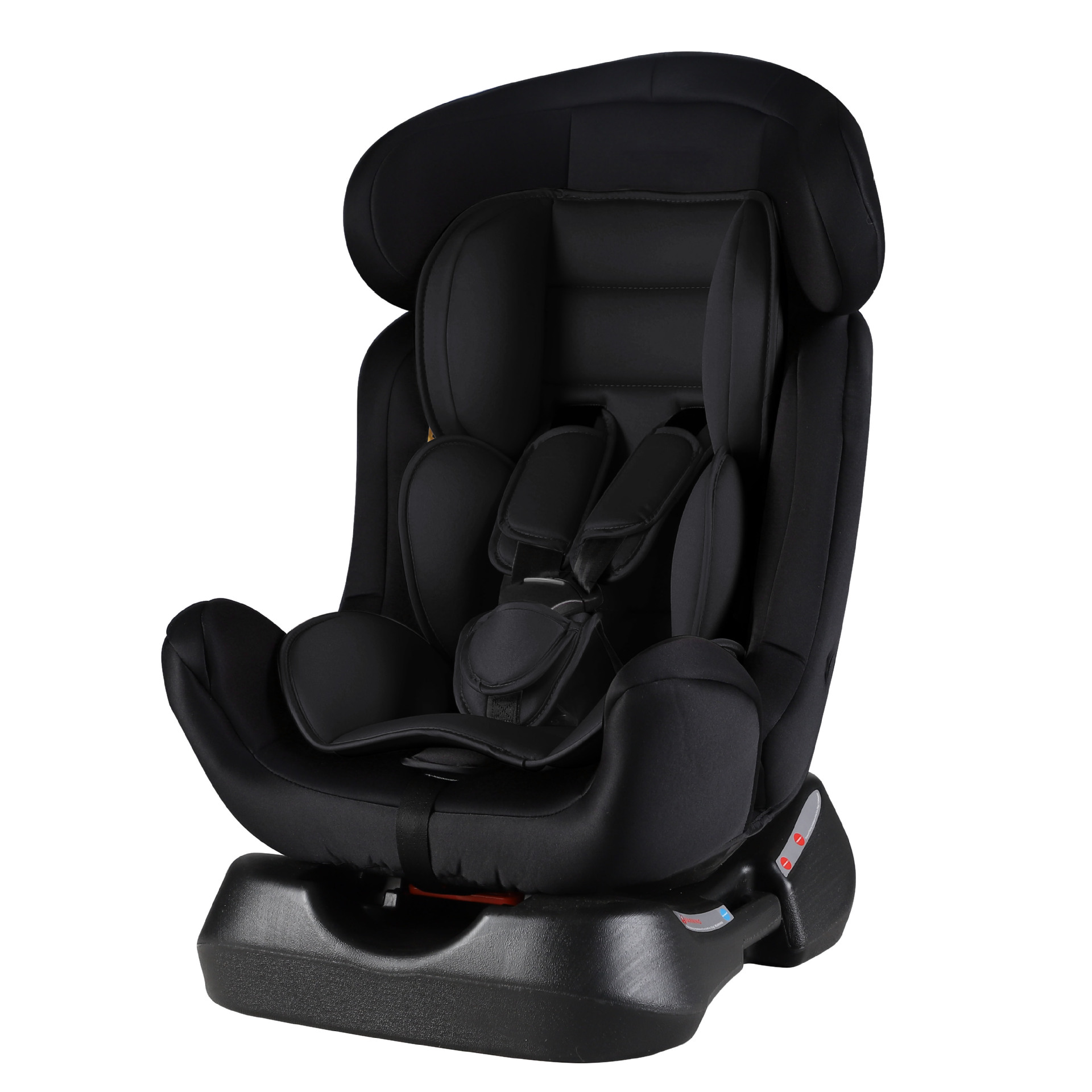 Universal Universal Portable Car Child Safety Seat 0-7 Years Old (Car child safety seat) - black-with-logo-please-be-aware