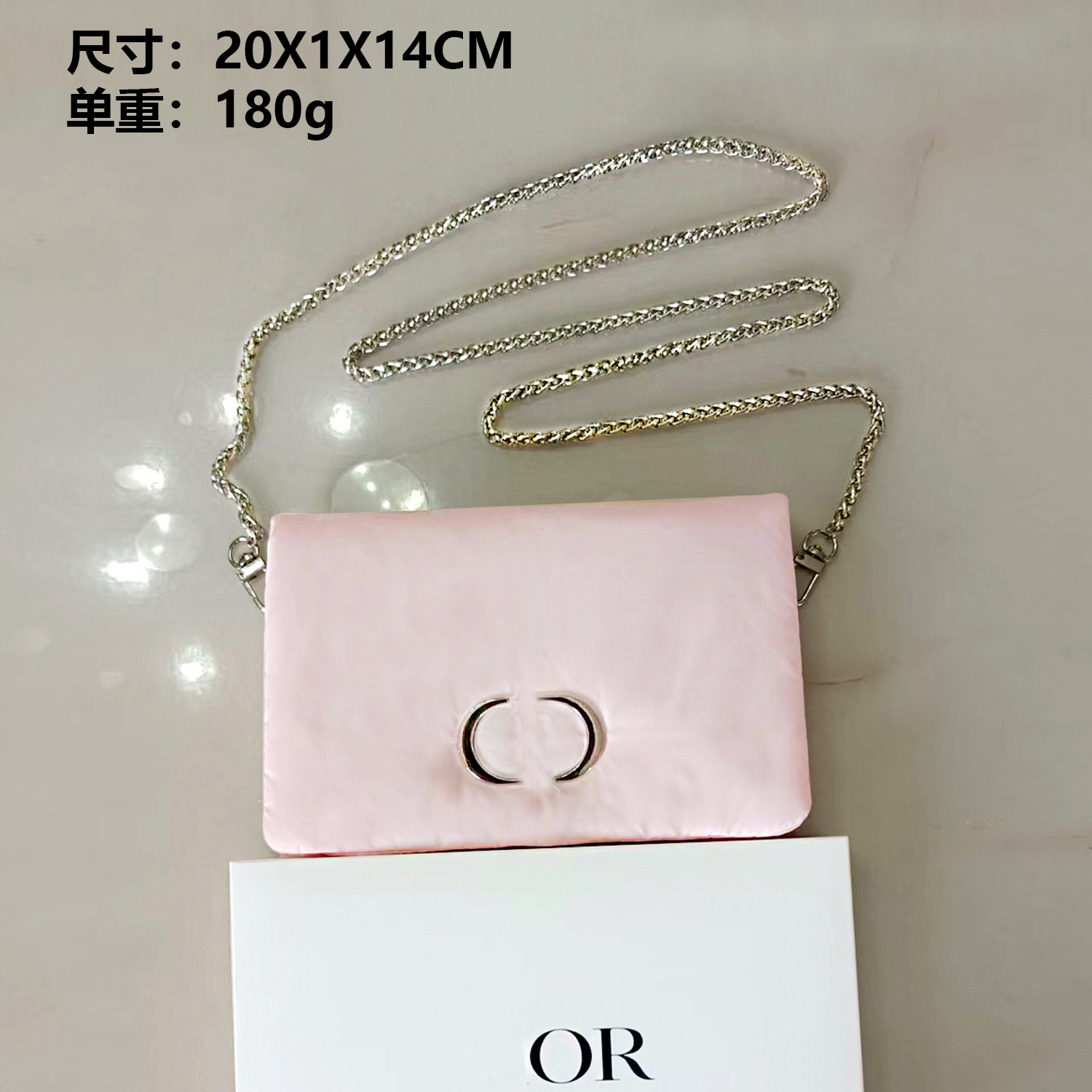 新しい化粧品バッグ、国内向けピンクのスペースコットン、超柔らかさ、ポータブル、高級ハンドバッグ、化粧品収納バッグ