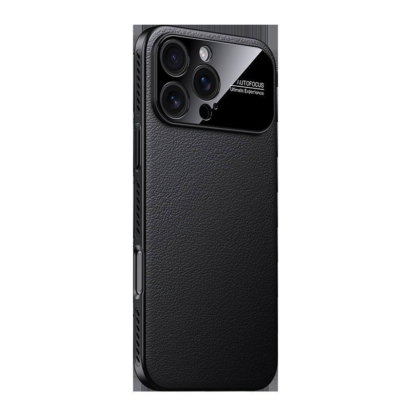秒变17大视窗适用苹果16手机壳磁吸散热iPhone15素皮14promax硬壳|undefined
