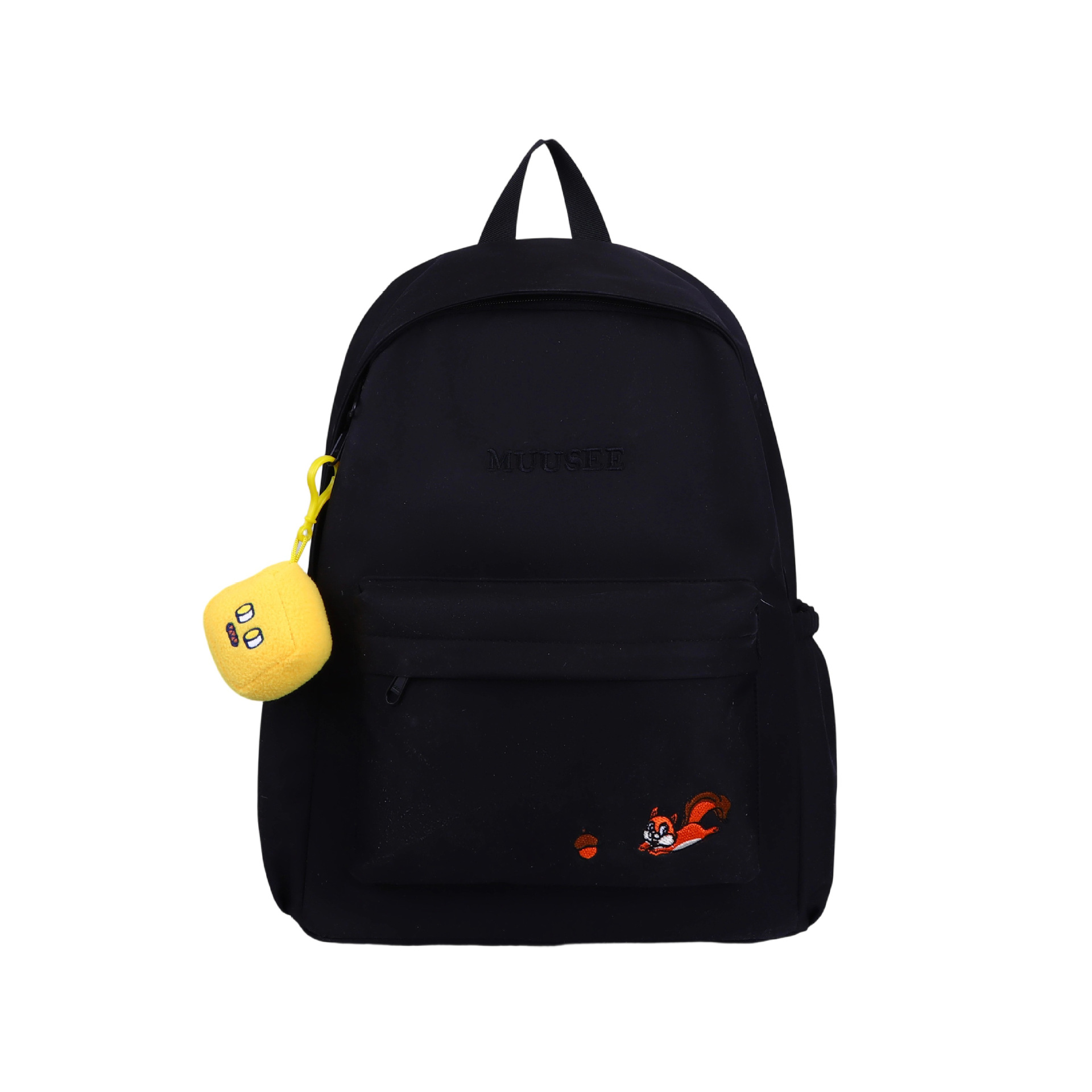 Ins Niche Embroidered Color-Blocking Backpack for Male and Female Students 14inch Computer Nylon Breathable Backpack
