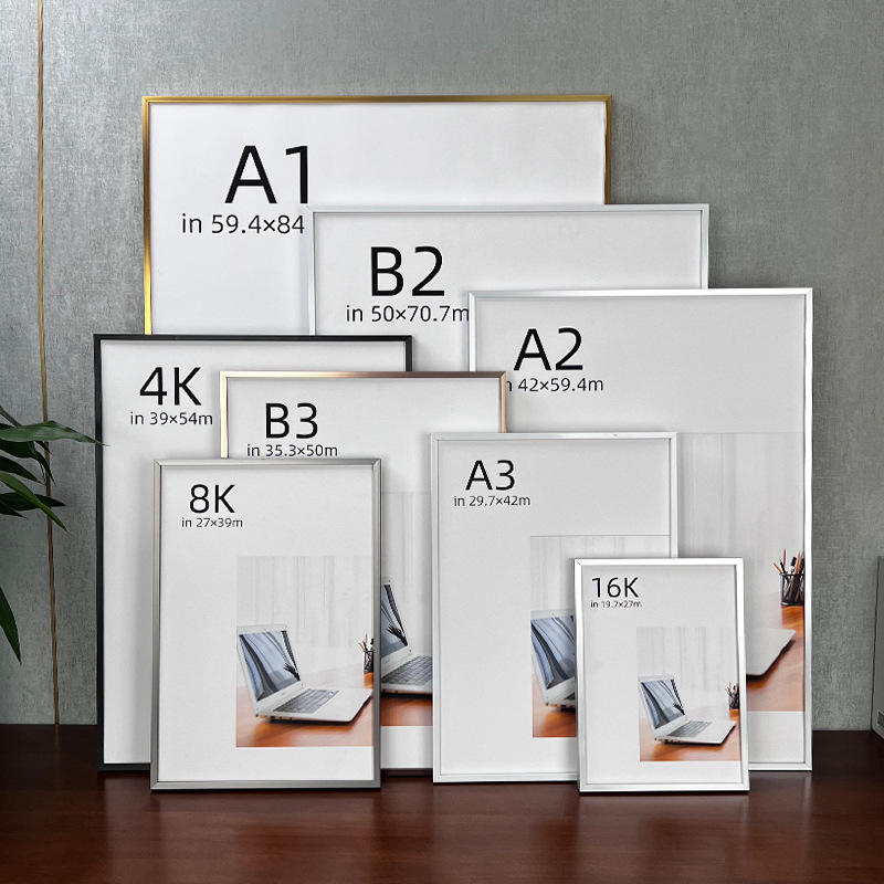 No-Disassembly Pull-Out Aluminum Alloy Picture Frame B3 Photo Frame Wall-Mounted Frame B2 Poster Frame A1A2 Frame 8K Photo Frame Display Frame No-Disassembly Pull-Out Aluminum Alloy Picture Frame B3 Photo Frame Wall-Mounted Frame B2 Poster Frame A1A2 Frame 8K Photo Frame Display Frame