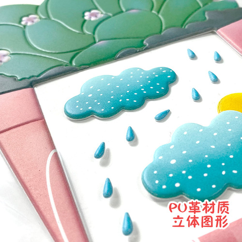 Cross-border ins wall sticker soft glue luminous cartoon 3D three-dimensional switch sticker socket protective cover simple decorative cover