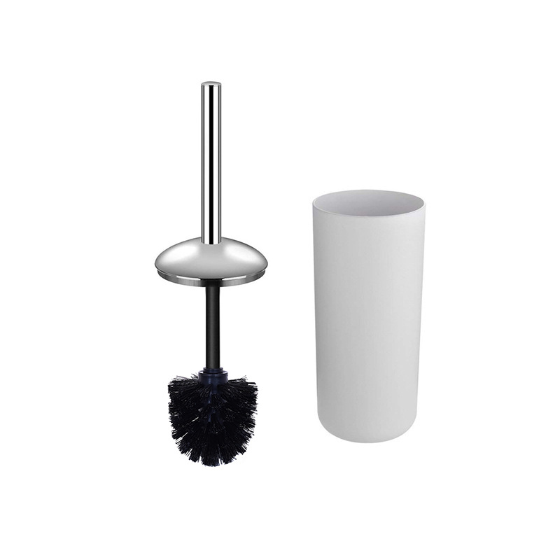 Venta al por mayor cepillo de inodoro sin ángulo muerto cepillo de inodoro doméstico montado en la pared de silicona cepillo de inodoro suministros de limpieza sanitaria