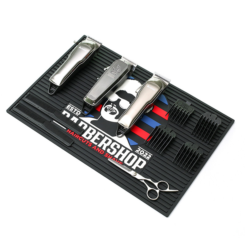 Herramientas de corte de cabeza de aceite retro herramientas de corte de pelo herramientas de corte de pelo resistentes a los terremotos alojamiento antideslizante alojamiento de corte de pelo antideslizante