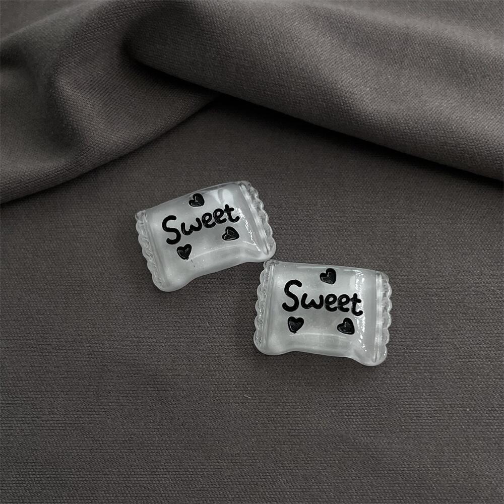 투명 화이트 캔디