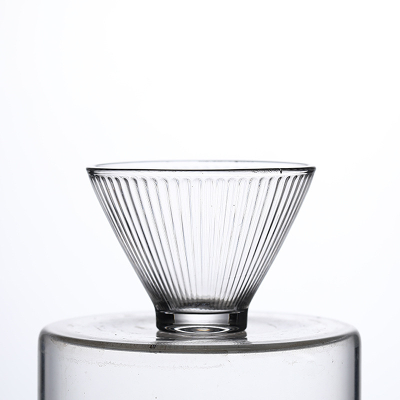 Taza de té de vidrio de estilo japonés taza de té pequeña taza de cristal transparente taza de té de Kung Fu taza de té del hogar taza de té pequeña