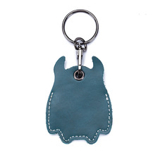 定制款  创意电梯迷你卡套真皮门禁卡套水滴圆形可感应卡保护套