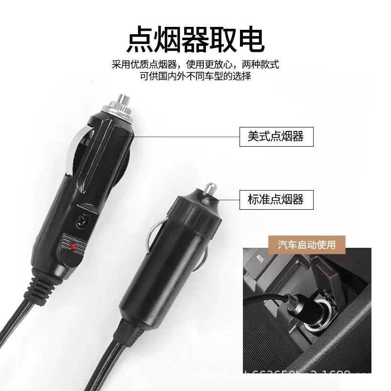 12V secador de pelo frío y caliente portátil plegable de alta potencia secador de pelo transfronterizo secador de pelo eléctrico de vehículo al por mayor image 3