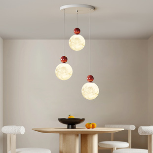 German Berman King Lake Restaurant Chandelier Light Luxury Bar Table Lamp Modern Minimalist Bedroom Moon Small Chandelier