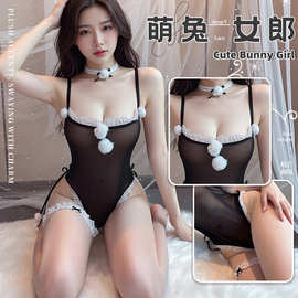 情趣内衣性感睡衣纯欲制服诱惑兔女郎角色扮演可爱免脱开档调情