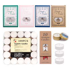 火漆印章小蠟燭火漆爐加熱蠟燭無煙 浪漫愛心創意表白小燭台盒裝