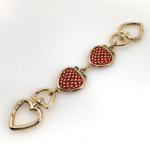 Bag extension chain Mahjong bag transformation strawberry bag chain pearl armpit shoulder strap single purchase accessories