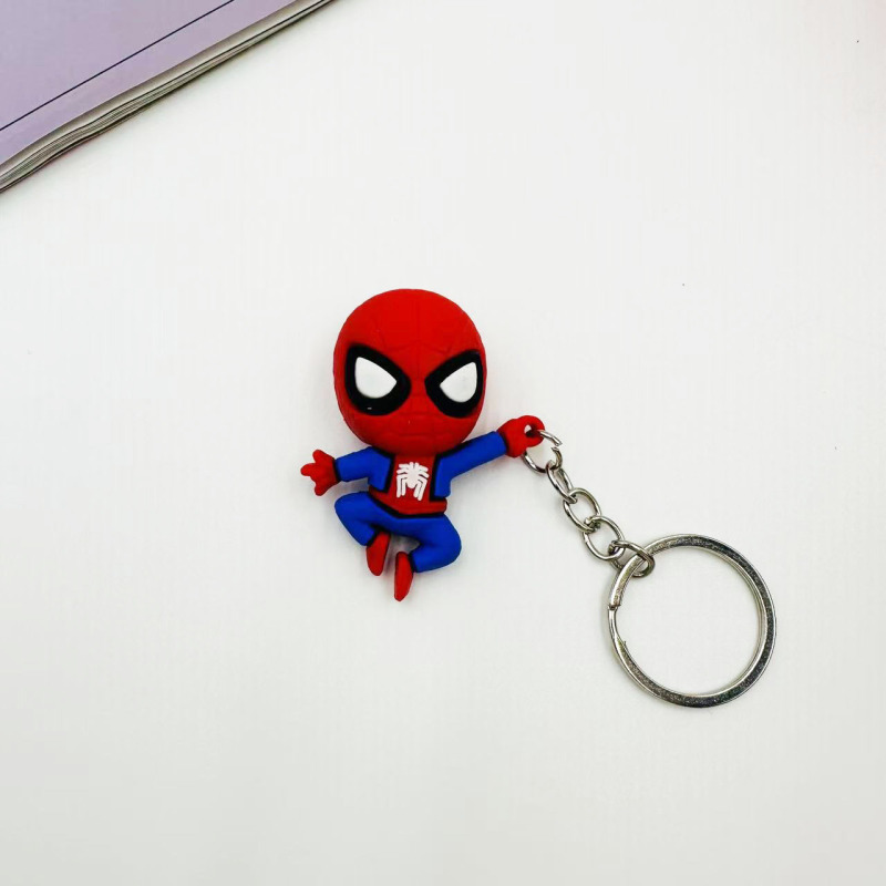 新しいマーベルキーホルダーペンダントアメイジングスパイダーマンキーホルダーペンダントアベンジャーズキーホルダー人形|undefined