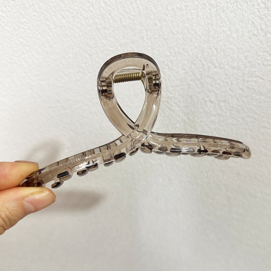 Pinza para el cabello de plástico a máquina de 11cm, base de bricolaje, material hecho a mano, accesorios de clip desnudo, clip de agarre, clip inferior, haga su propia horquilla