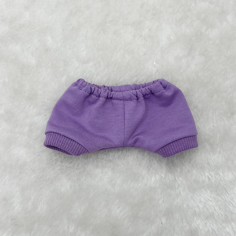 Labubu ペンダント ブラインドボックス フード付きスウェットシャツ Labubu ベビー服スーツ Tシャツ パンツ 人形服 着せ替え|undefined