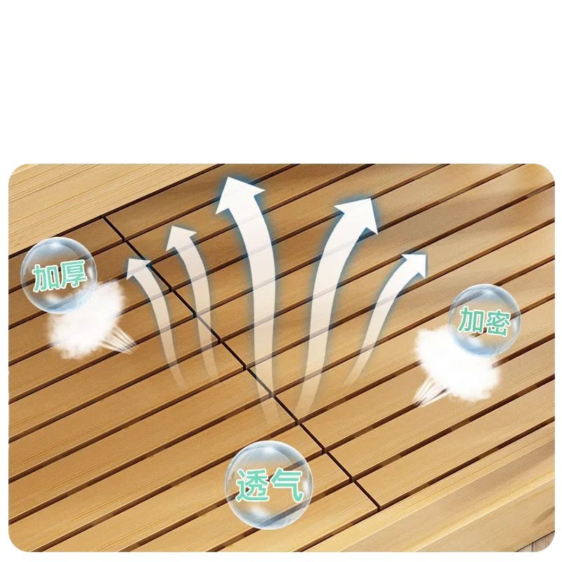 Cama de madera sólida, cama de doble cama para adultos, cama para niños, cama doble para niños, madera de doble cama