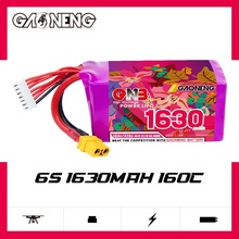 GNB����1630mAh 6S 22.2V 160C����5�紩Խ����ģFPV�߱���﮵��