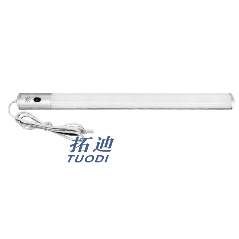 家居12V接线款橱柜手扫感应灯8mm无极调光3种色温led装饰灯3M胶粘