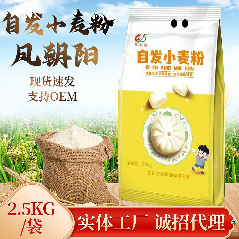 2.5kg自发小麦粉