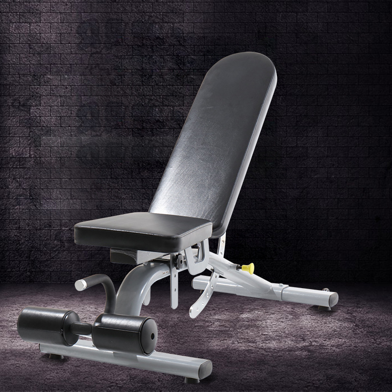 Xinjuli profesional mancuerna taburete silla de fitness multifuncional supina abdominal muscle board weightlifting barbell banco de vuelo pájaro taburete