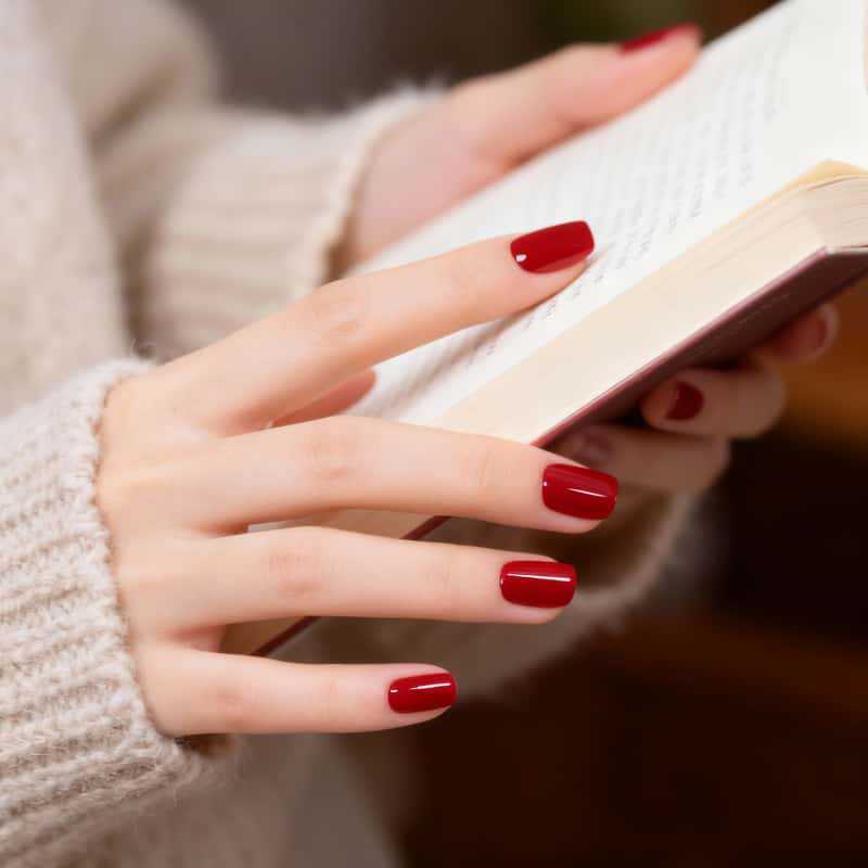 Sweet Color Nail Polish in Red, Advanced Color, No-Bake, Water-Based, Odorless, Quick-Dry, 2026 New Spring/Summer Collection, Brightens Skin Tone Sweet Color Nail Polish in Red, Advanced Color, No-Bake, Water-Based, Odorless, Quick-Dry, 2026 New Spring/Summer Collection, Brightens Skin Tone