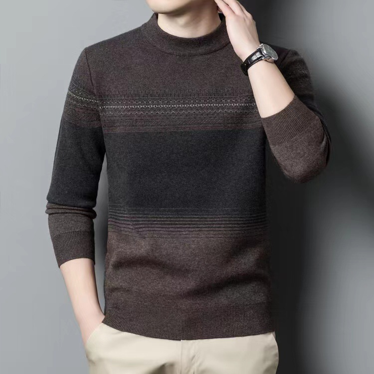 Winter comfortable fashionable knitted keep warm sweater