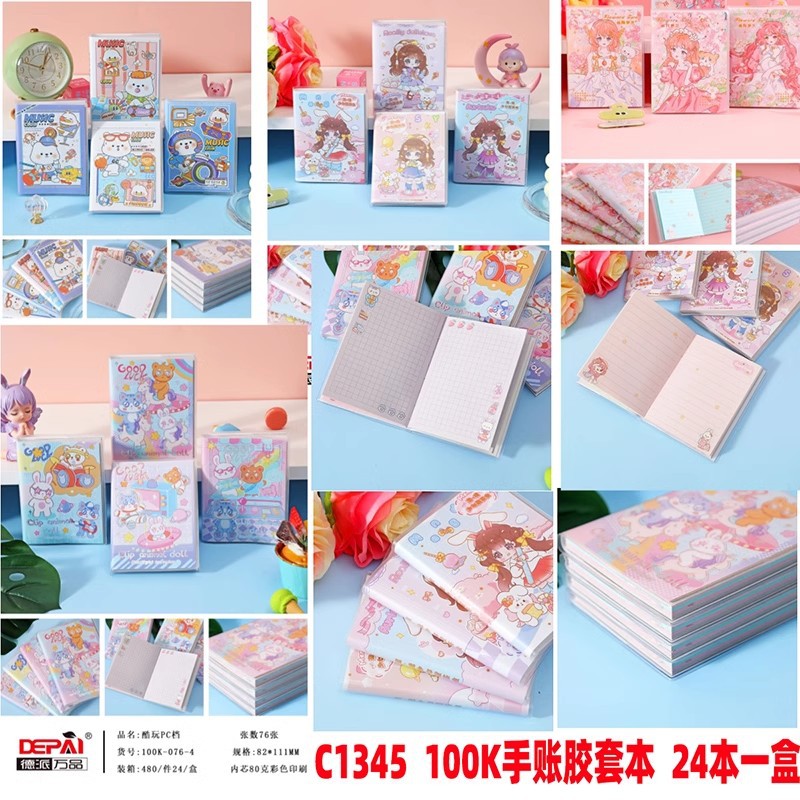 126 personalizado bobina cuaderno de notas color especial en forma de papel de nota adhesiva papel de nota de fruta 2 yuanes al por mayor image 5