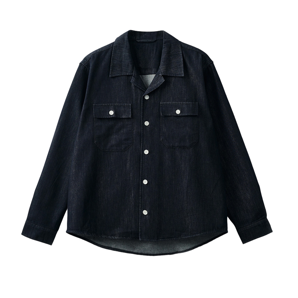 Cappotto uomo con collo cubano maniche lunghe elegante e casual_voghion.com
