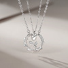 Necklace for beloved, advanced chain for key bag , light luxury style, high-end, 2023 collection