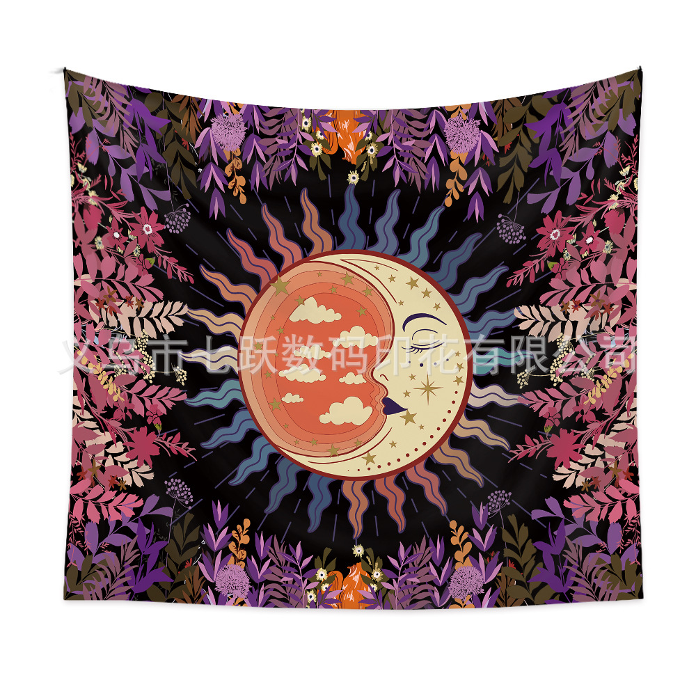 Bohemian Style Psychedelic Mushroom Pattern Tapestry Wholesale Nihaojewelry display picture 13