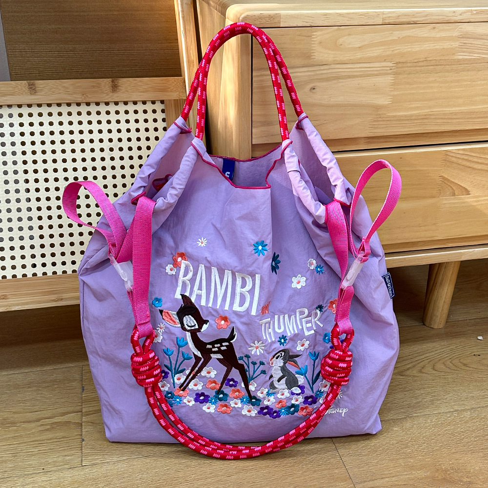 보라색·꽃사슴