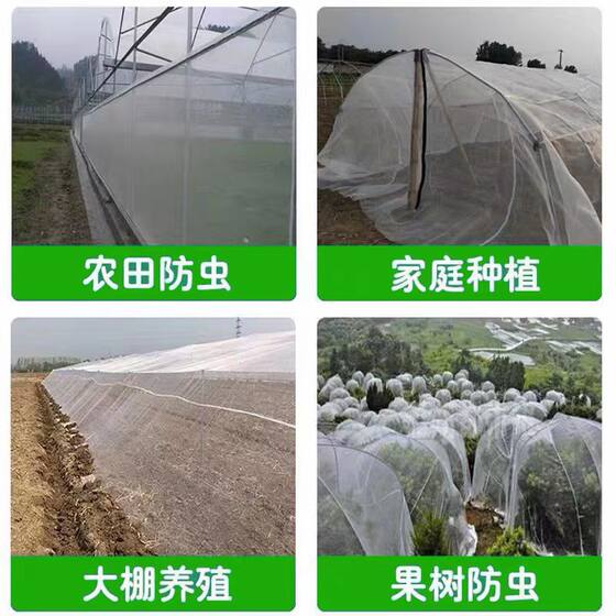 Anti-insect net Vegetable greenhouse Agricultural breeding net Anti-mosquito net Vegetable net Anti-locust net Garden net