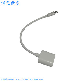 TZJ0066 Usb female to Type-C male otg adapter USB2 plastic for Huawei Benz mouse U disk
