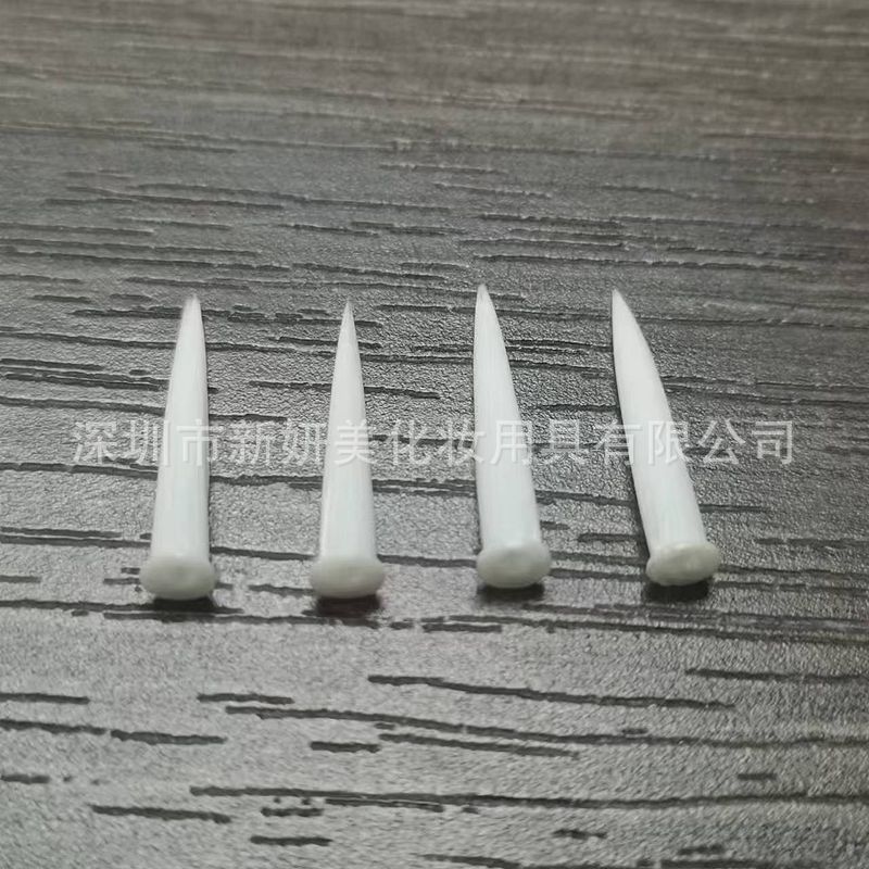 自来水笔头带孔毛刷头储水笔头水洗绘画笔头烫毛带孔毛头固体水彩