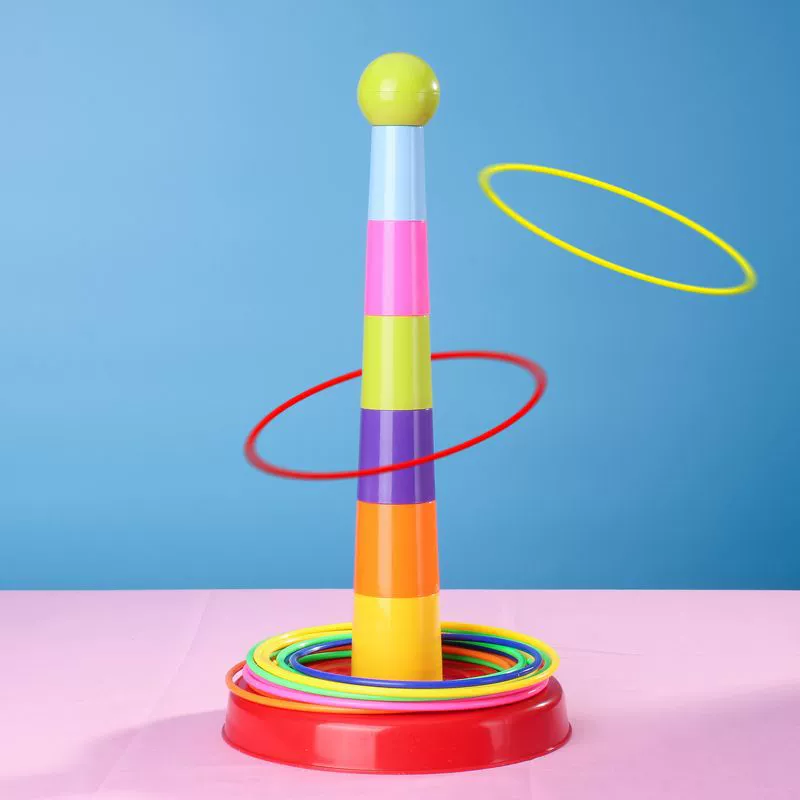 Кольца, игрушка, Дженга для детского сада, ( торговля), семейные игры, оптовая продажа