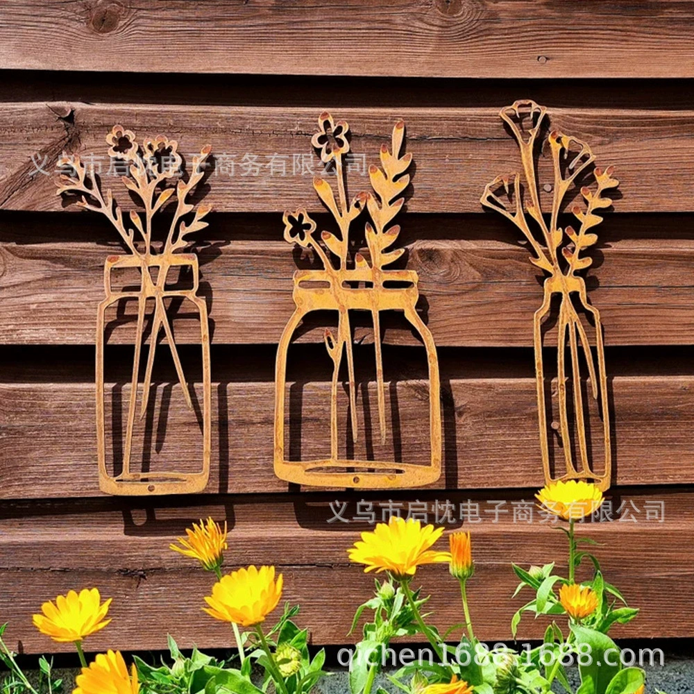 Заводская прямая железная лазерная резка стены декоративная роспись настенная художественная стена металлический силуэт искусство трансграничный продукт