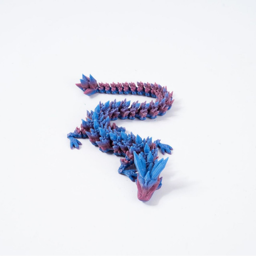 3D impresión de dragón adornos dragón cristal transfronterizo impresión 3D dragón China adornos dragón juguetes hechos a mano regalos de huevos de dragón al por mayor