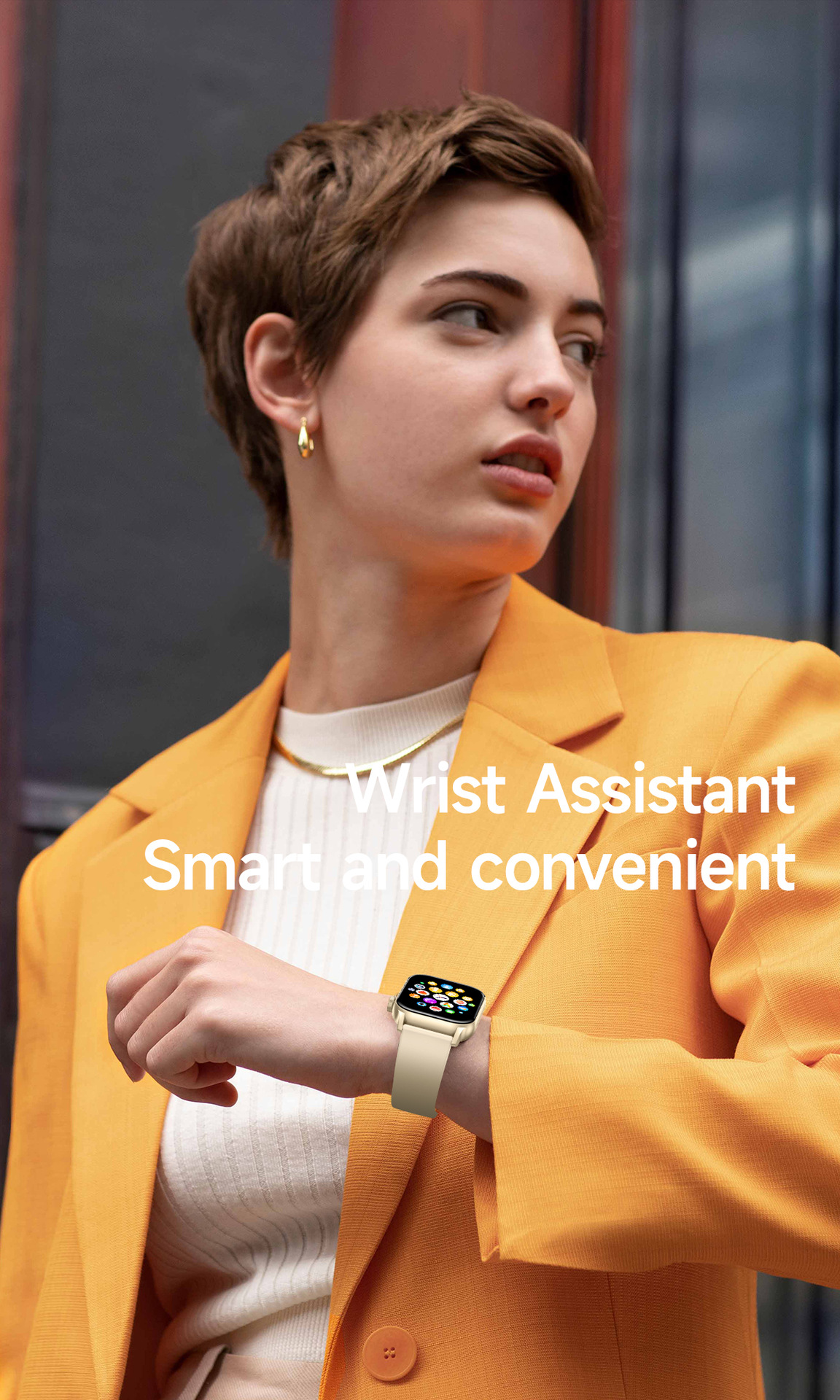 Smartwatch kr86 amoled hd com bluetooth chamadas e leitor música_voghion.com