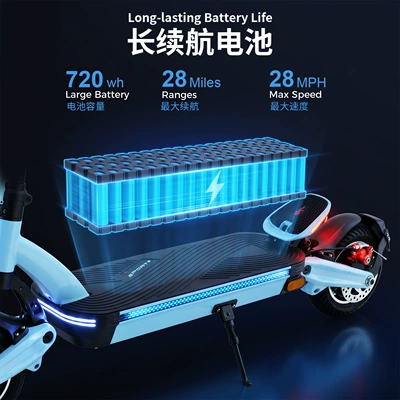 Qatlanan elektrik skuterlər | scooter for ride-hailing use