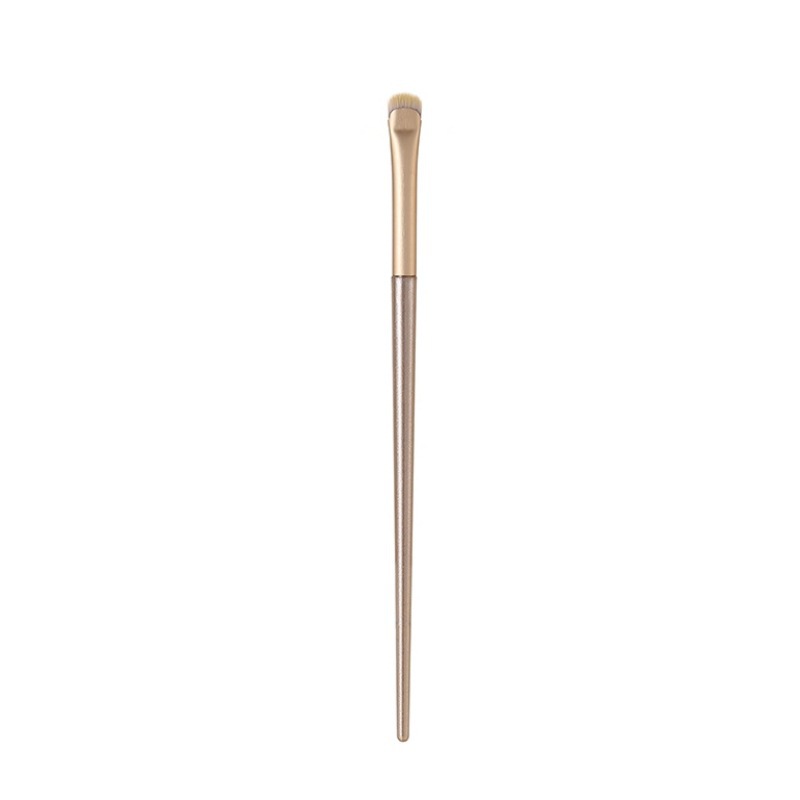 Los fabricantes venden directamente un solo cepillo de maquillaje, cepillo de pelo suave, sombra de ojos, cepillo de labios, herramientas portátiles de belleza y belleza al por mayor para principiantes