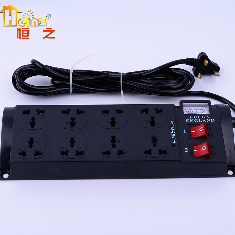 Comercio exterior 880 multi-jack con voltímetro de doble interruptor de ocho conectores fabricantes de conectores