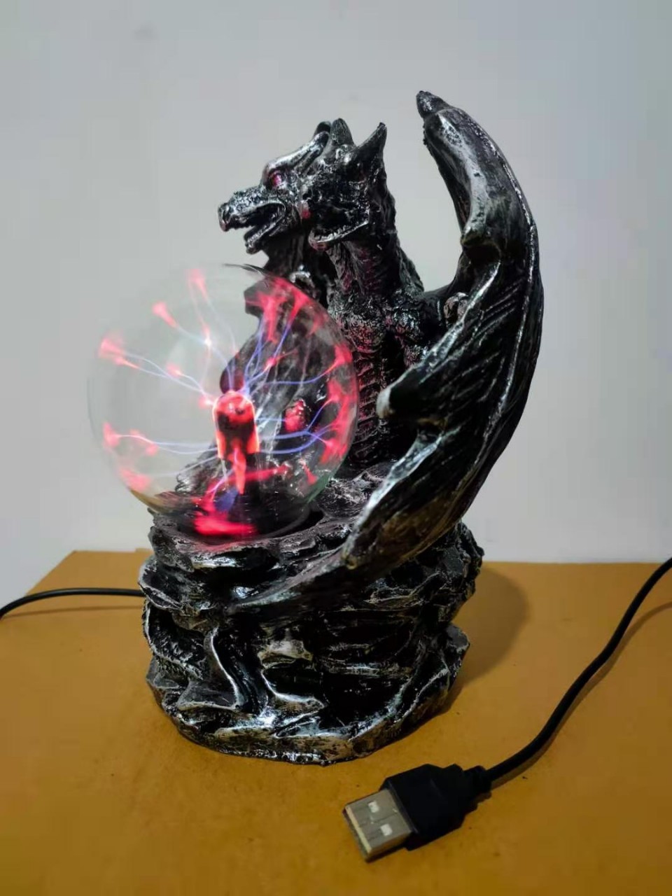 Anion Q BOLA MÁGICA electrostática detección táctil lámpara mágica relámpago resplandor bola 4568 pulgadas Bola de luz eléctrica