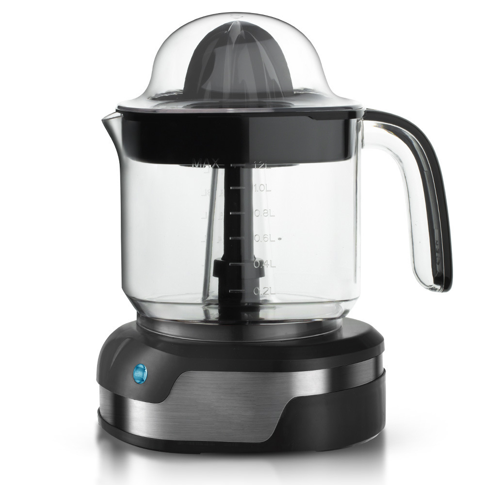 Máquina de exprimiento de naranja eléctrica transfronteriza de 1.2L, máquina de exprimiento automático doméstica, mini eficiencia energética de primera clase