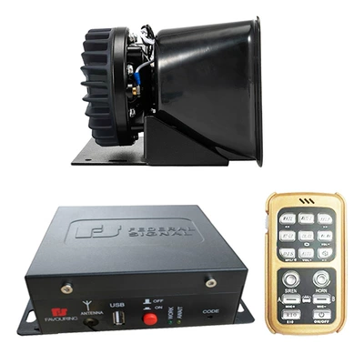 Wireless remote control siren Car horn/tweeter - sa620kg-host-cooling-square-speaker-set-12v