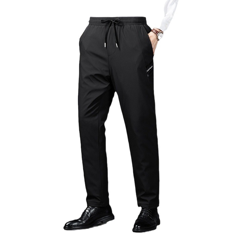 Middle-Aged and Elderly Men's down Pants, 90% Down, Winter Hot-Selling Style, Men's Dad-Style Outerwear, Thickened, High-Quality, Warm Long Pants