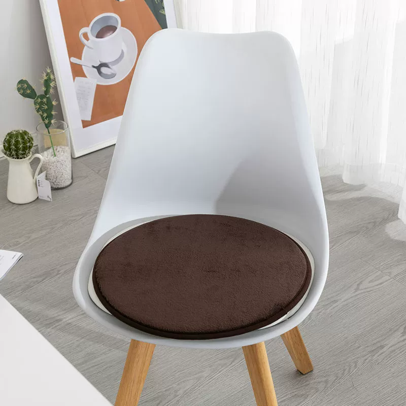 Подушка на стул, круглая табуретка, подушка на стул, круглая подушка, студенческая нескользящая губка, круглая подушка на табуретке, маленькая скамейка, сидит на земле